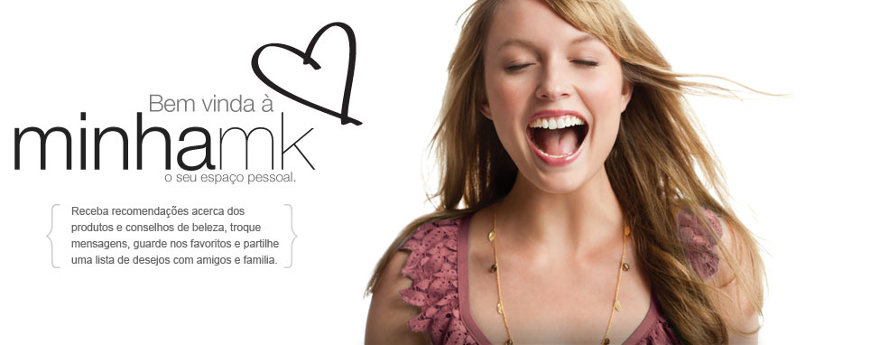 Descubra o seu espaço pessoal na Minha Página MK, onde a esperam benefícios exclusivos. 