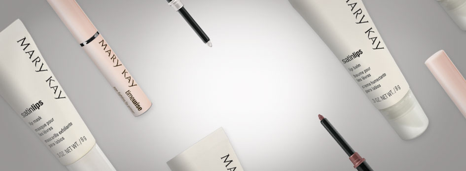 Three steps to luscious lips from Mary Kay.